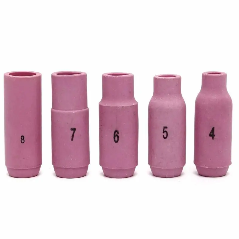 WP-17 WP-18 WP-26 TIG Welding Torch Kit | 17Pcs Cups Collets Nozzles Tungsten - Image 5