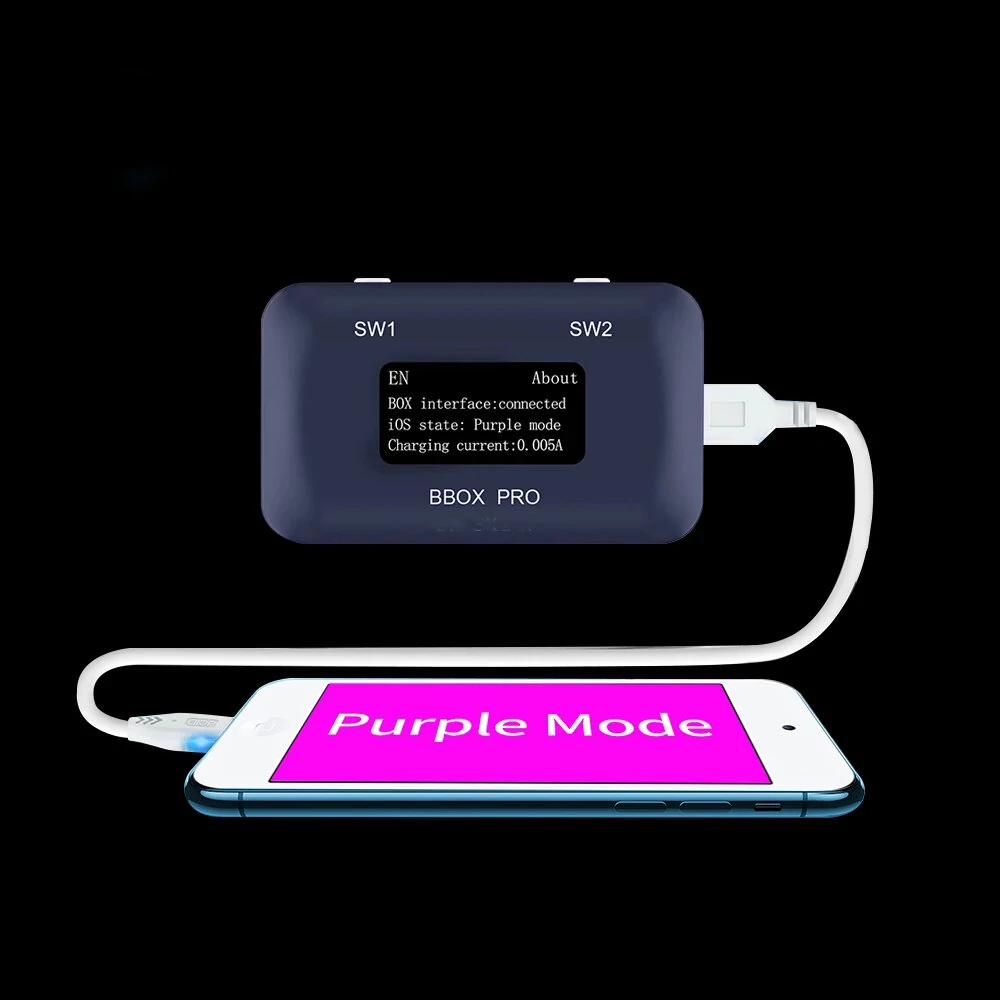 C3 Small Black Data Read-Write Programmer | One-Key DFU Purple Screen | Mobile Phone Motherboard Tool - Image 2