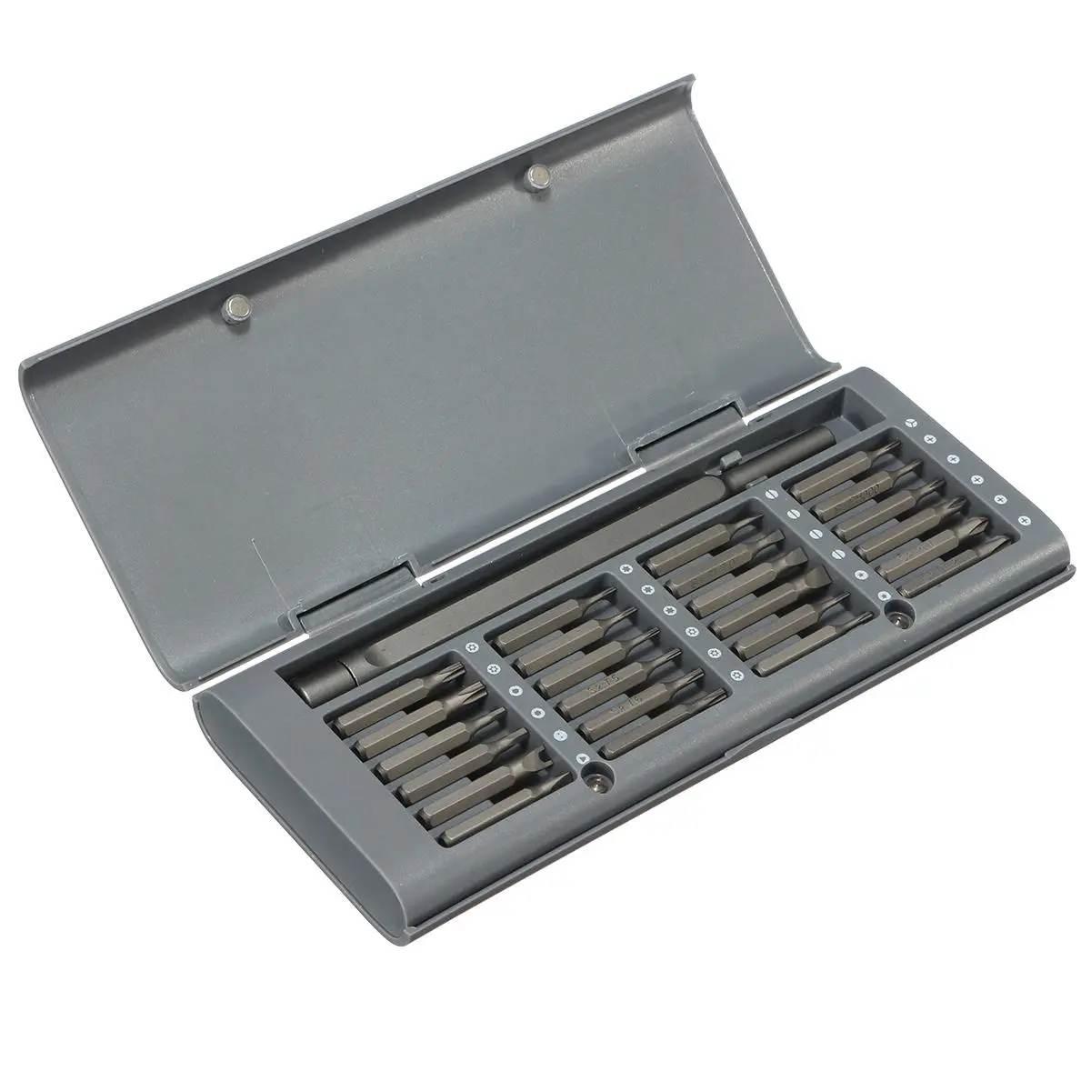 25 in 1 Magnetic Precision Screwdriver Set | Alloy Case Repair Tool Kit - Image 3