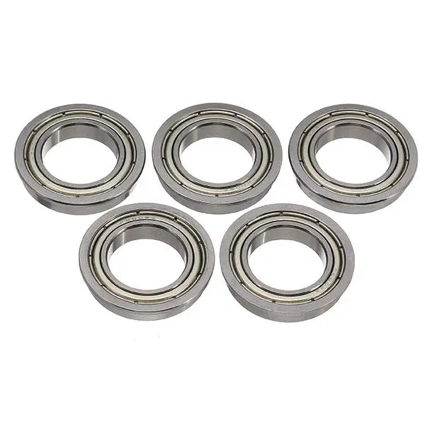 F6802ZZ Flange Ball Bearings 15x24x5mm - 5pcs Deep Groove Bearings - Image 2