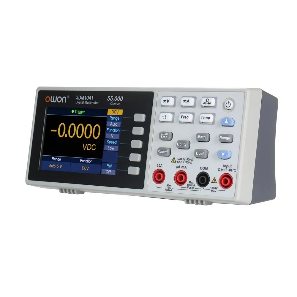 Owon XDM1041 Digital Multimeter | 55000 Counts High Accuracy | 3.5-inch TFT LCD Screen - Image 2