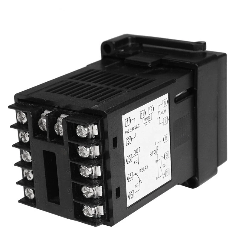 MC101 Digital PID Temperature Controller - 85-265V AC | Thermocouple Input with Alarm & SSR Output - Image 5