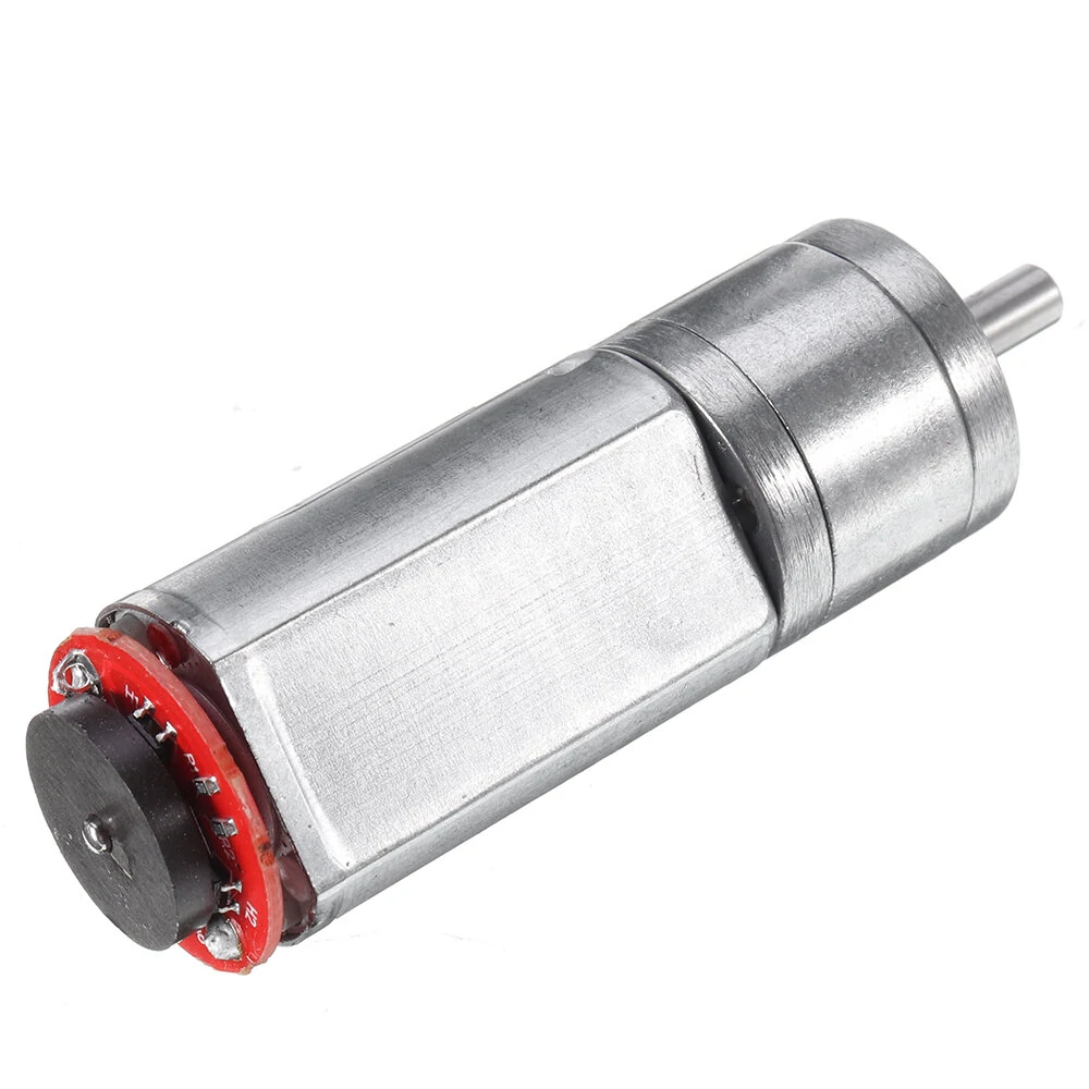 DC 12V 150RPM Gear Reduction Motor with Encoder & Speed Dial - 20GA180 - Image 2