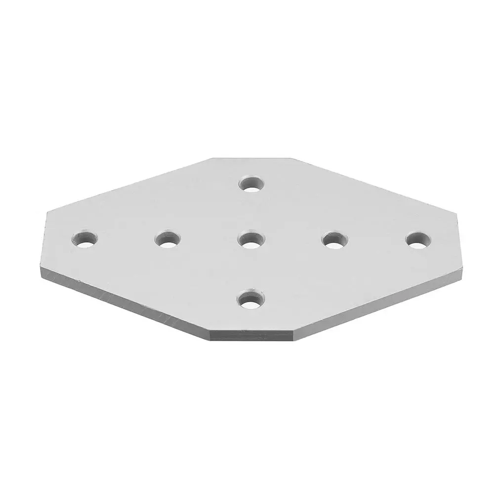 Machifit 7 Hole Corner Bracket for 2020 V-Slot Aluminum Extrusions | CNC Parts - Image 3