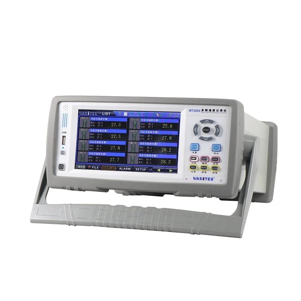 WT208 Digital 8-Channel Temperature Tester | Data Logger with Alarm & Expandable - Image 3