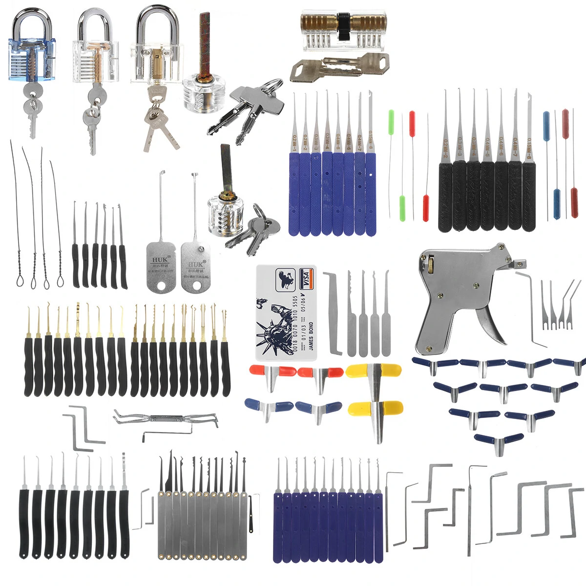 Lock Repair Tool Set - Manual Lock Picks & Padlocks Repair Kit - Image 2