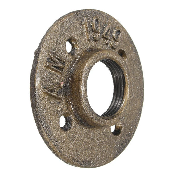 Malleable Iron Floor Flange - 1 Inch Threaded for Pipe Fittings & Wall Mount - Image 5
