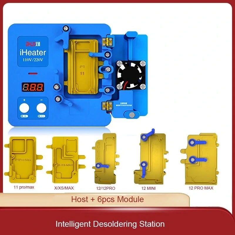 JC iHeater 220V/110V Desoldering Station | Heating Plate for iPhone 11 Pro X XS MAX | Motherboard Fixture - Image 2