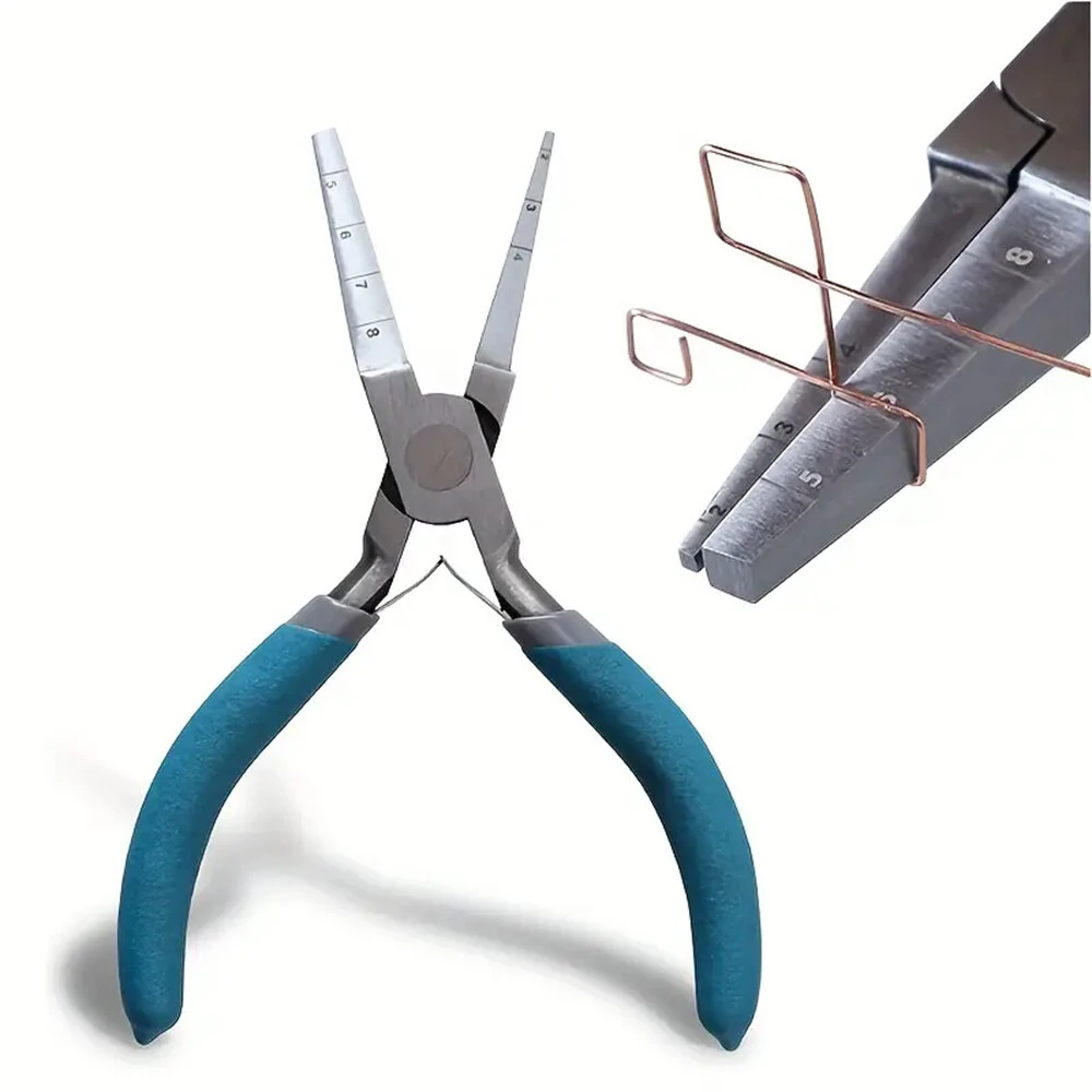 Jewelry Pliers Square Rite with Scales - Alloy Steel 6 inch for 2-8mm Wire Wrapping - Image 5