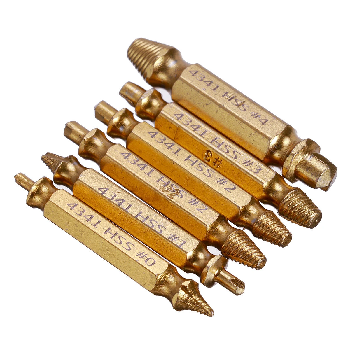 Damaged Screw Extractor Kit - 6 PCS Speed Out Drill Bits for Broken Bolts - Image 4