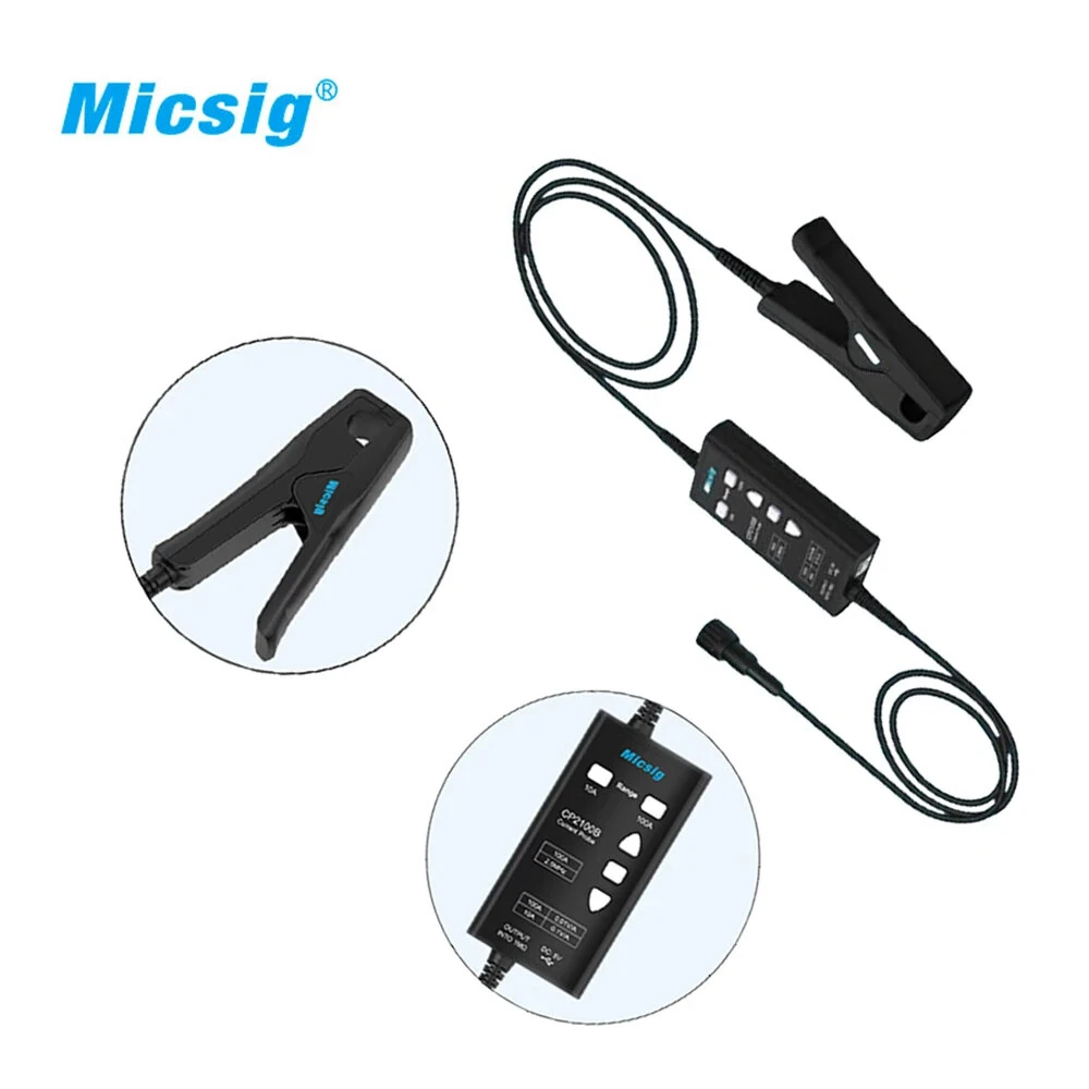 Micsig CP2100A Current Probe | 100A 10A DC to 800KHz | CAT III 300V High Precision - Image 3
