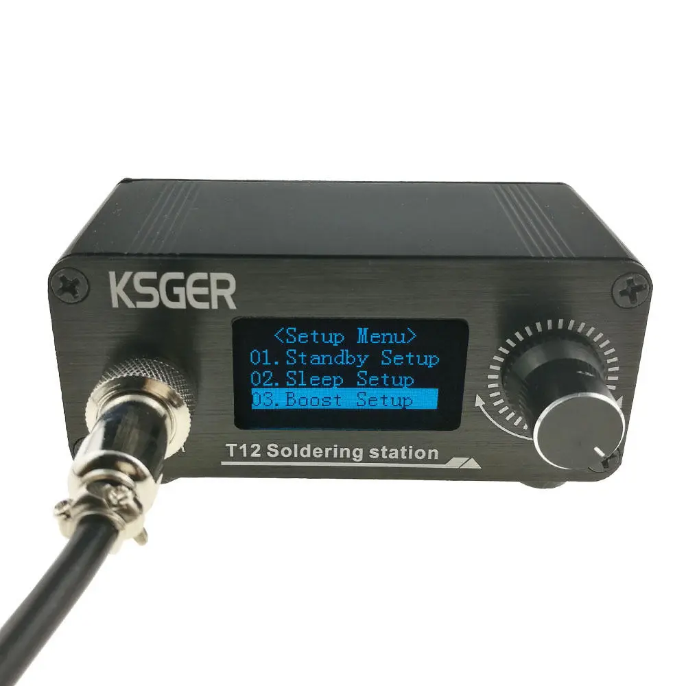 KSGER MINI V2.0 T12 Soldering Station | XA Grade T12-K Tips Included - Image 4