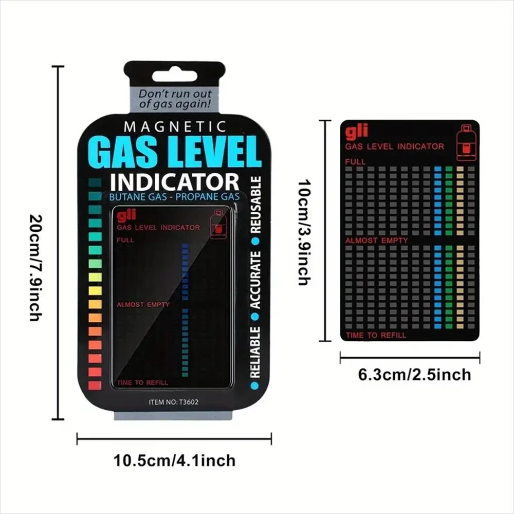 Gas Level Indicator for Propane Butane LPG - Magnetic & Customizable -100°C to 120°C - Image 5