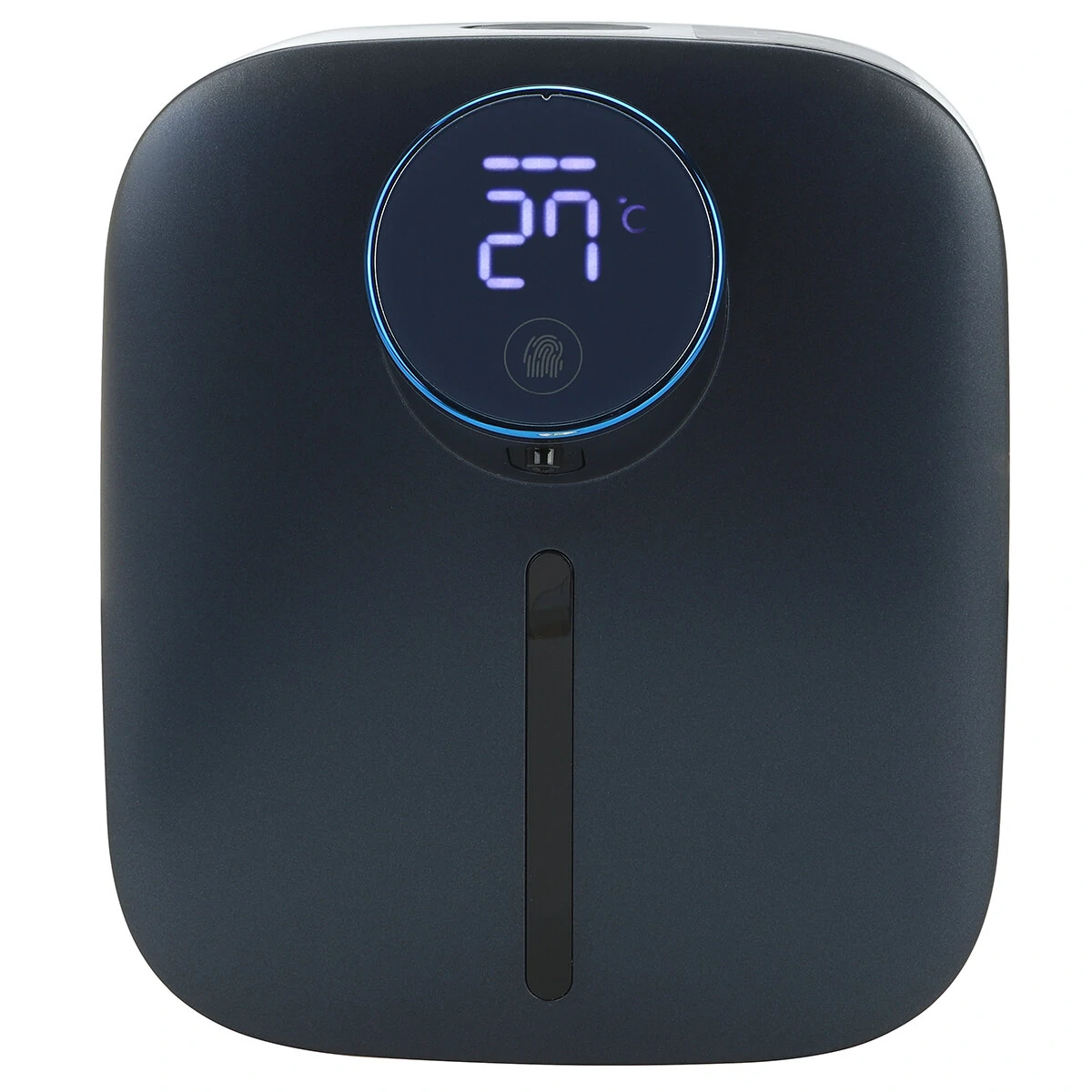 White/Blue Foam Hand Sanitizer Dispenser - Wall-Mounted Smart Sensor Soap Dispenser - Image 2
