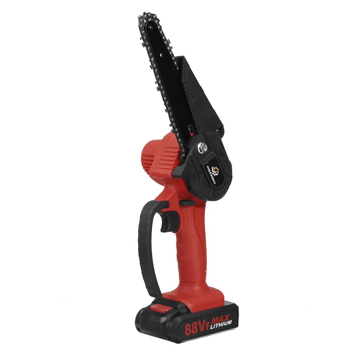 VIOLEWORKS 6 Inch 88VF Cordless Electric Chain Saw | One-Hand Wood Cutter - Image 5