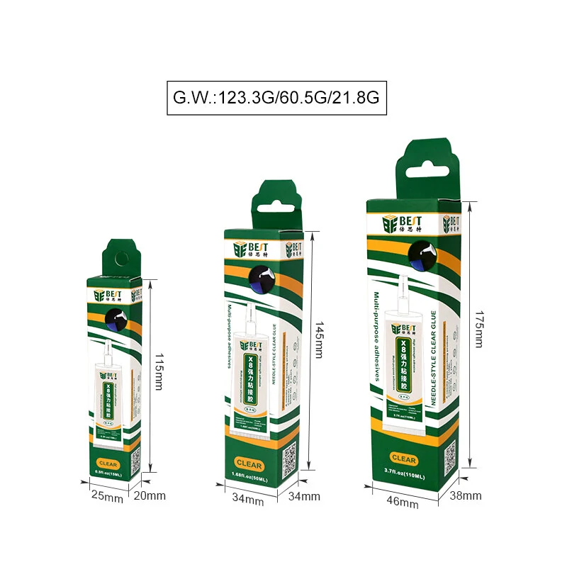 BEST X8 Transparent Strong Adhesive Glue | DIY Screen Repair with Needle - Image 5