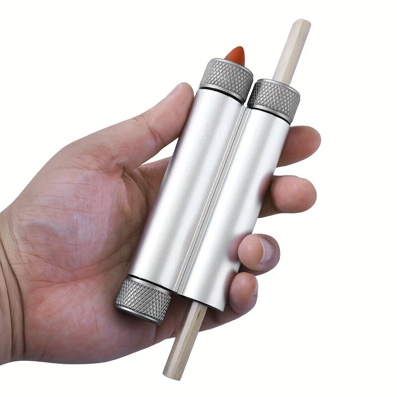 RUITOOL 2-in-1 Dual Marker Holder | Adjustable Heavy Duty Alloy | Magnetic Grip Carpenter Pencil Tool - Image 2