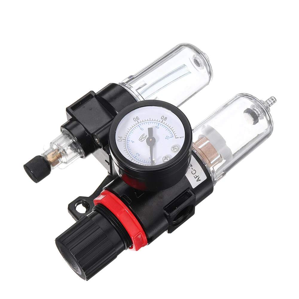 LAIZE AFC2000 Air Filter Regulator - 1/4 Inch Thread Water Oil Separator for Air Tools - Image 3