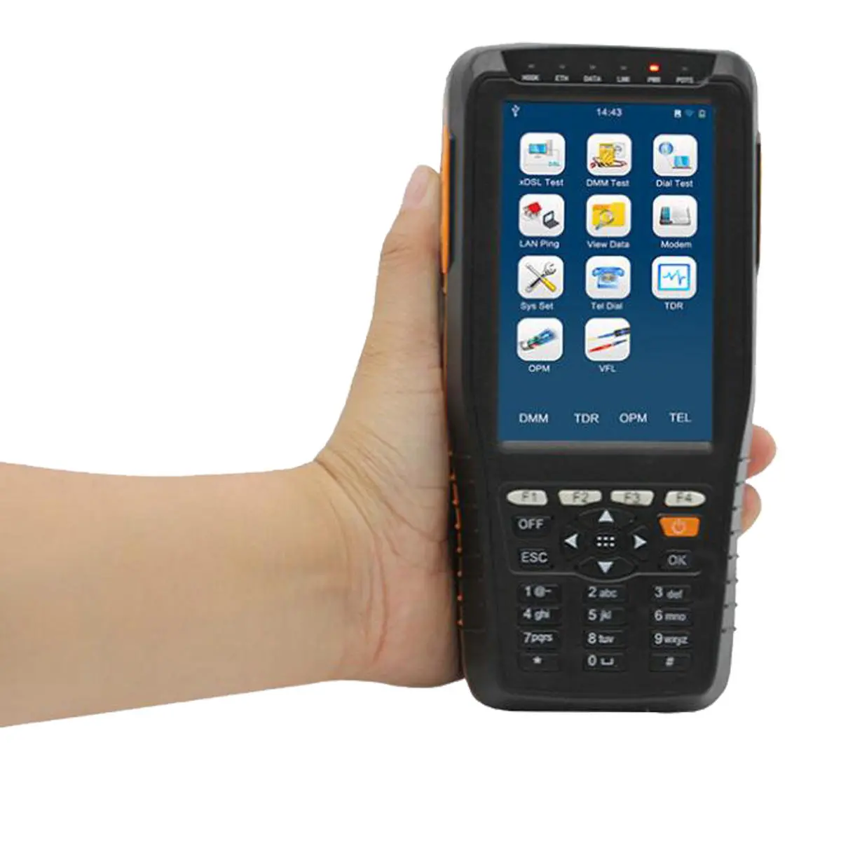 TM-600 VDSL2 Tester | ADSL WAN & LAN Line Test Equipment | xDSL Physical Layer - Image 2