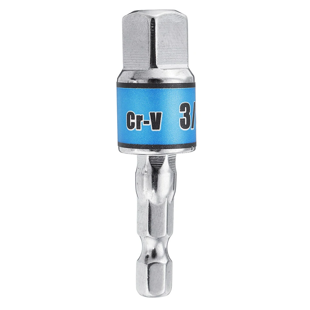 1/4 Inch Hex to Square Drive Adapter | 1/4 3/8 1/2 Inch Universal Angle Screwdriver Drill Extension Bar - Image 5