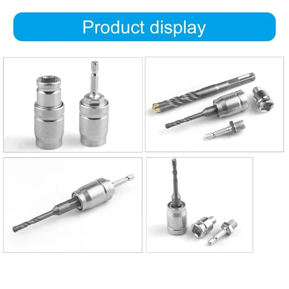 Bosch Drill Adapter Set - Heavy-Duty Metal 41mm 35mm 50mm | Hammer to Impact Driver Converter - Image 5