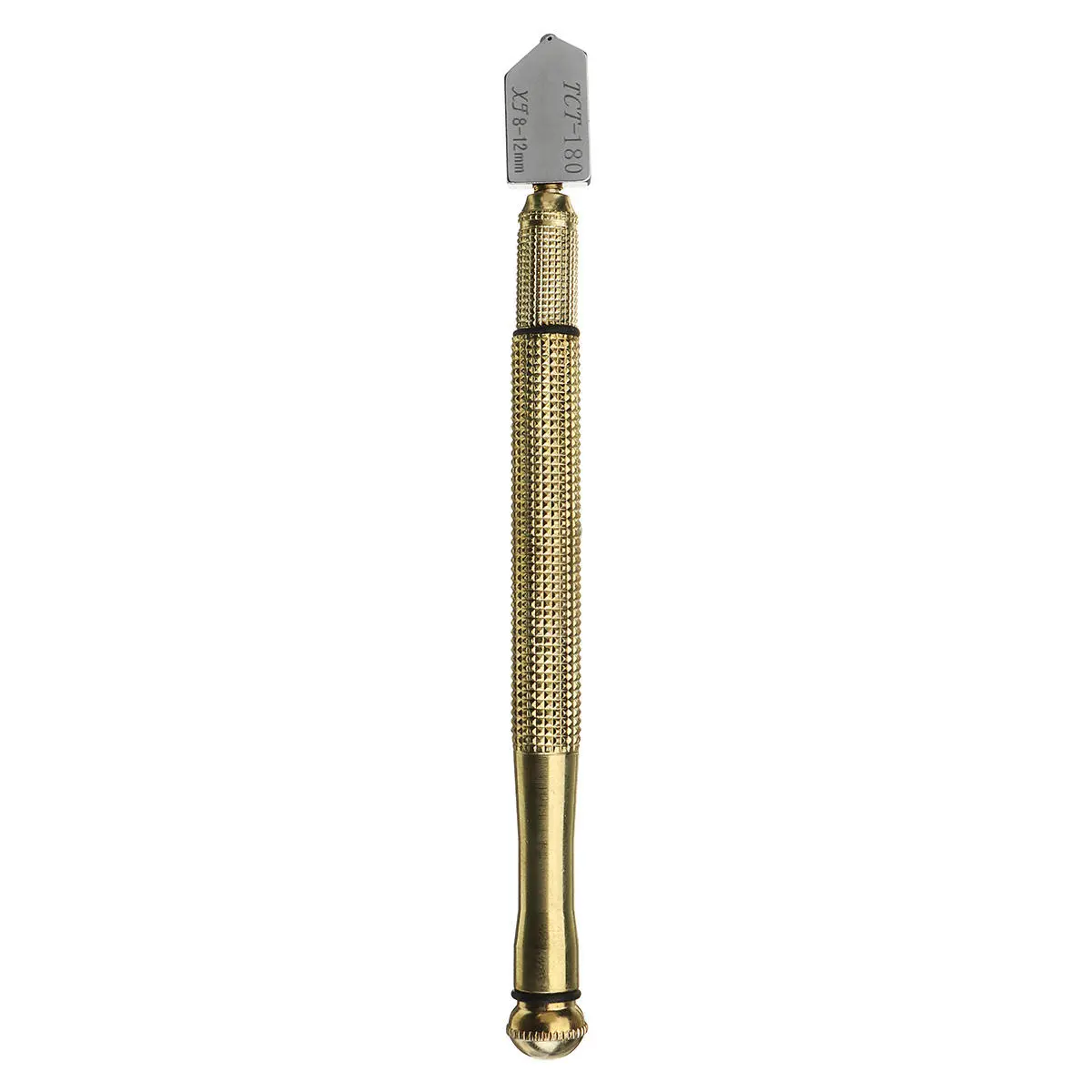 Glass Cutter with Oil Feed - 17mm Metal Handle Straight Head for Glass & Ceramic Tile - Image 2