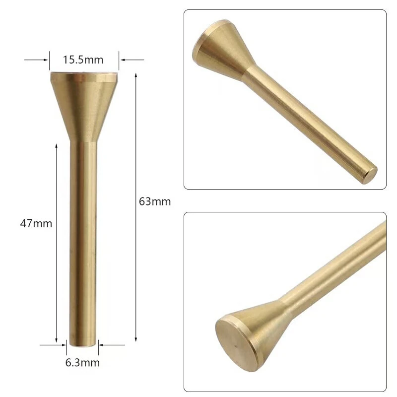 Universal Router Base Plate - 7mm Acrylic with Brass Centering Pin & 11 Bushings - Image 5
