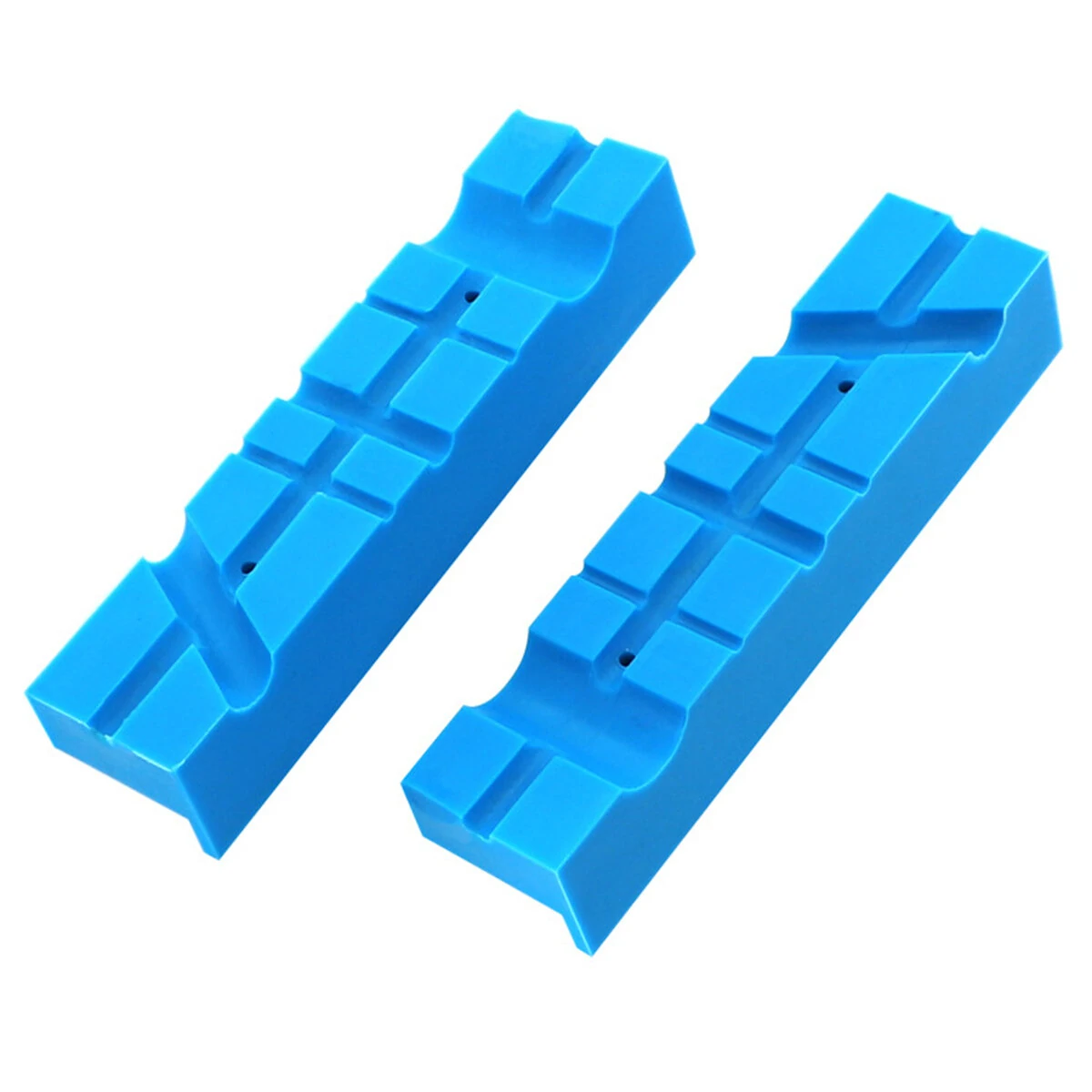 MAGNETIC Reversible Soft Jaws - 2pcs 140mm Vise Pads for Metal Table Vice - Image 2