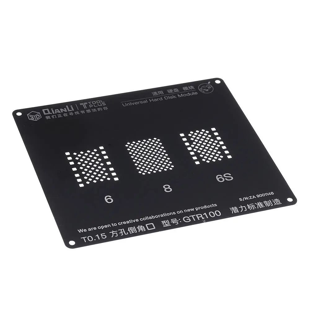 Qianli GTR100 3D BGA Reballing Stencil | Hard Disk Module Tool for iPhone 5-8P - Image 5