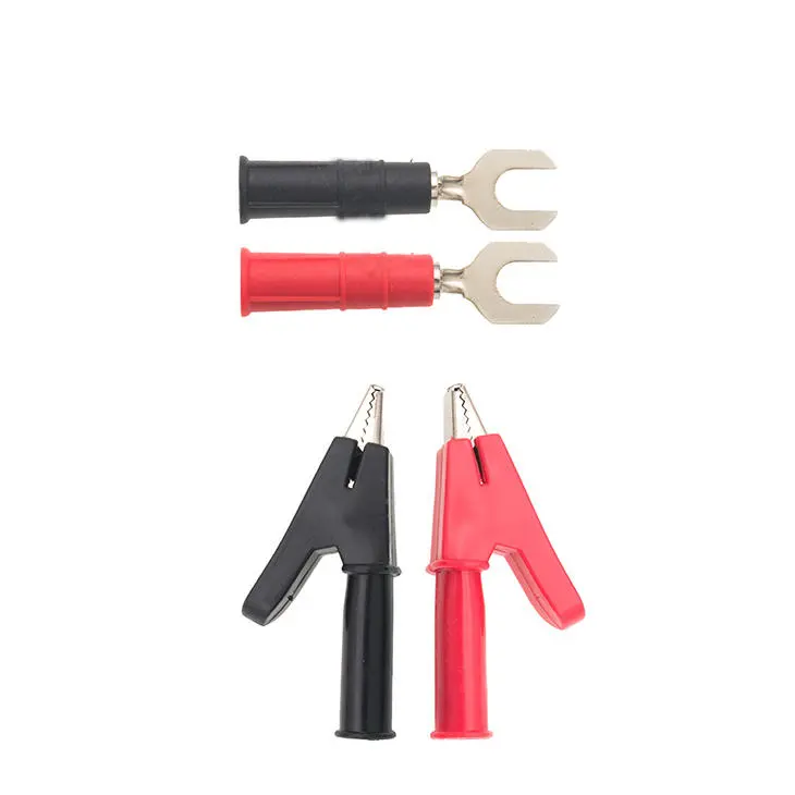 ML-1708 Multimeter Test Lead Set | Banana Plug to Alligator Clip | Silicone Wire 1.0/2.0 Pin - Image 4