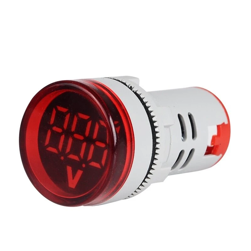 AC60-500V LED Digital Voltmeter - Large Display Voltage Meter Gauge Tester - Image 5
