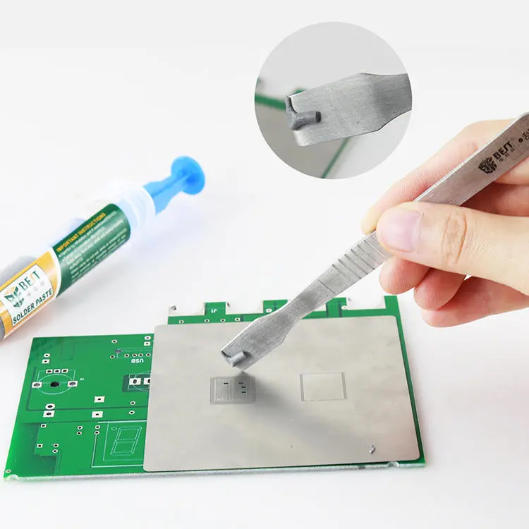 BEST-BST-510 10cc Syringe DIY Solder Paste Flux for BGA Rework Computer Phone Repair - Image 2