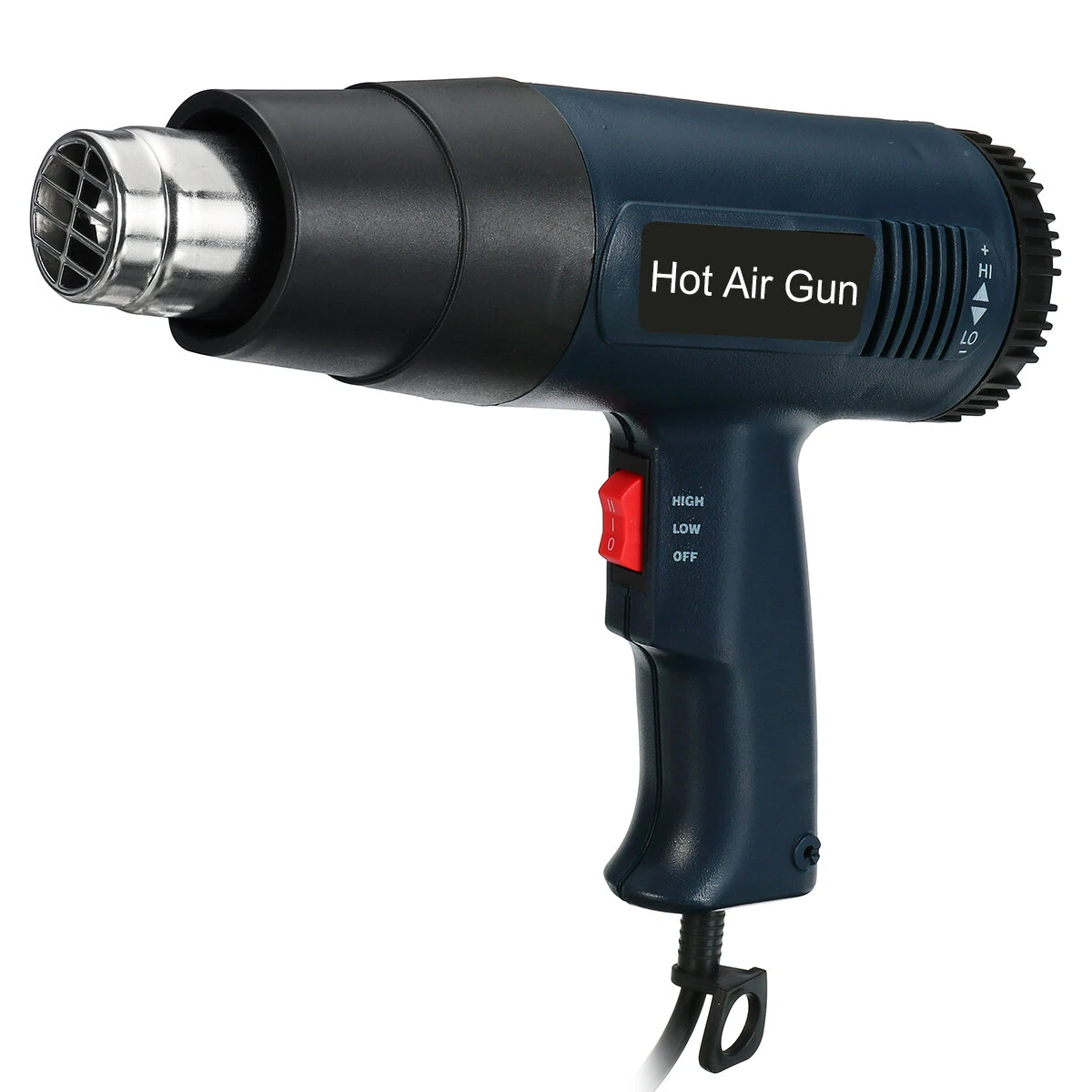 Dongcheng 220V 2000W Hot Air Gun - 2 Speed Adjustable Temperature with 4 Nozzles - Image 4