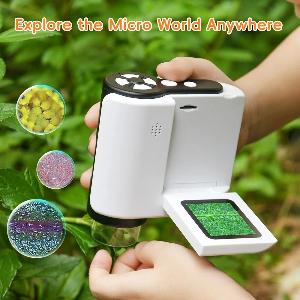 Kids Handheld Digital Microscope Camera - HD Photo & Video - Sports Telescope - Image 3