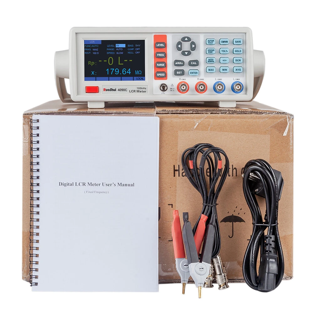 VC4091A/C Digital LCR Meter - High Precision Capacitance Resistance Inductance Tester - Image 4