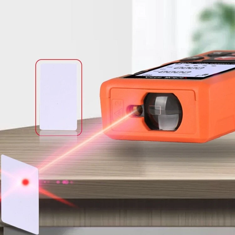 Victor VC842 Laser Range Finder - 50m to 120m Infrared Rangefinder & Digital Tape Measure Tool - Image 2