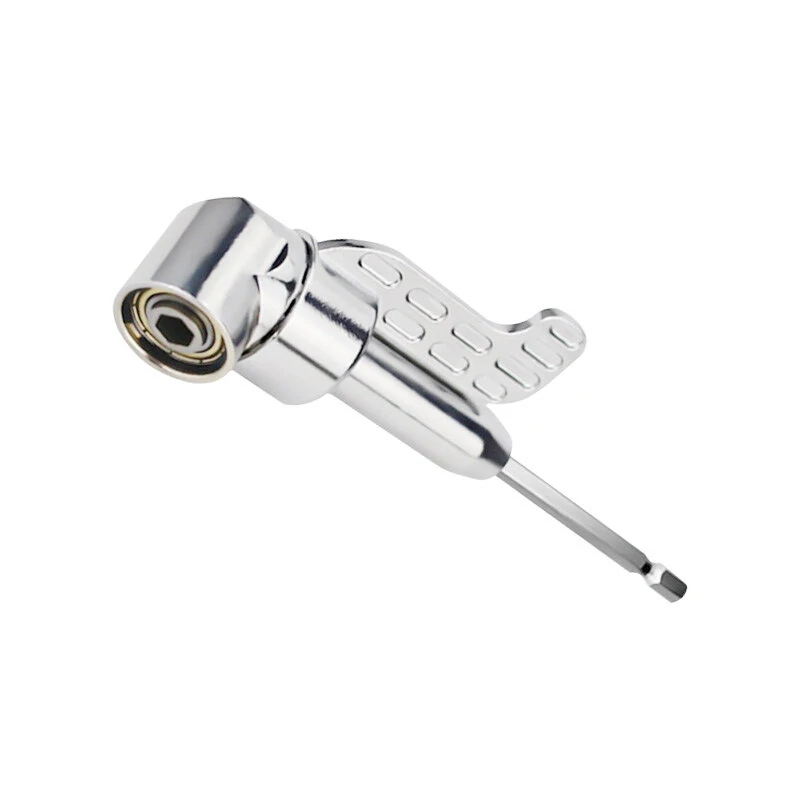 Angler Bracket Adjustable Screwdriver - 105/90° Turning Head with 1/4 Magnetic Bit Sleeve - Image 4
