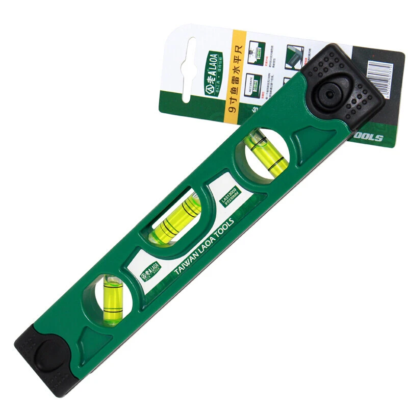 LAOA LA513009 Digital Laser Level Ruler - 230MM Cross Line Laser Leveler & Angle Gauge - Image 5
