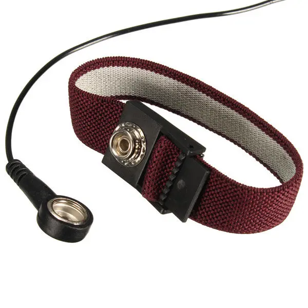 Anti Static ESD Adjustable Wrist Strap - Grounding Bracelet for Electronics - Image 3