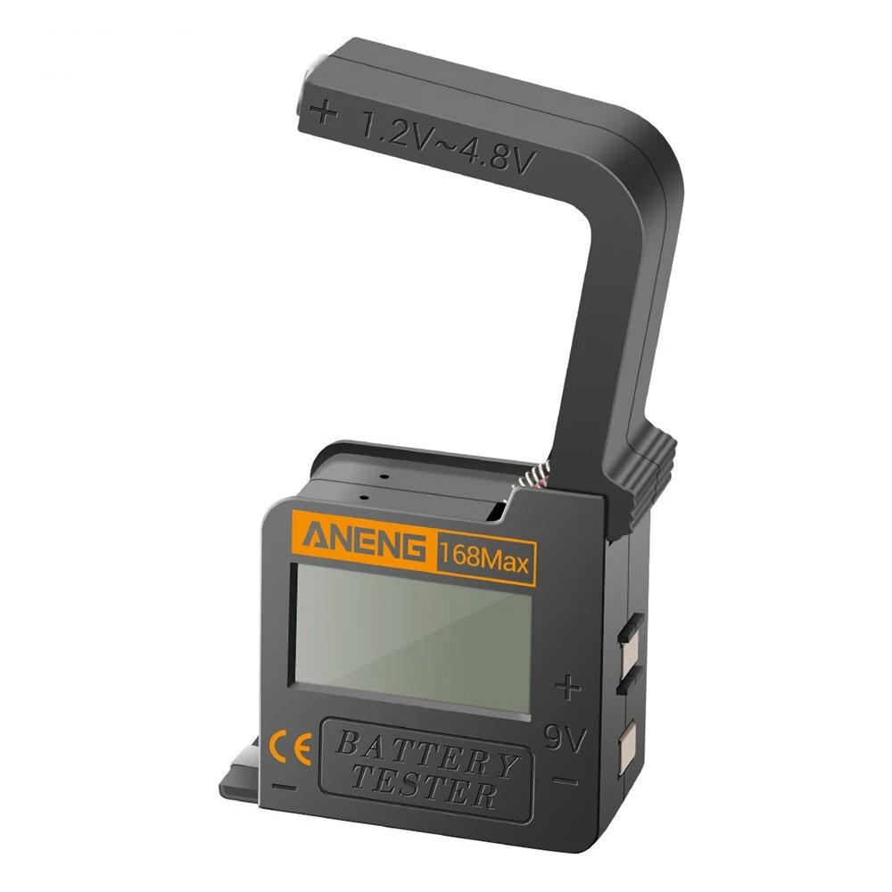 ANENG 168Max Battery Capacity Tester - Digital Load Analyzer for AAA AA Button Cells - Image 5