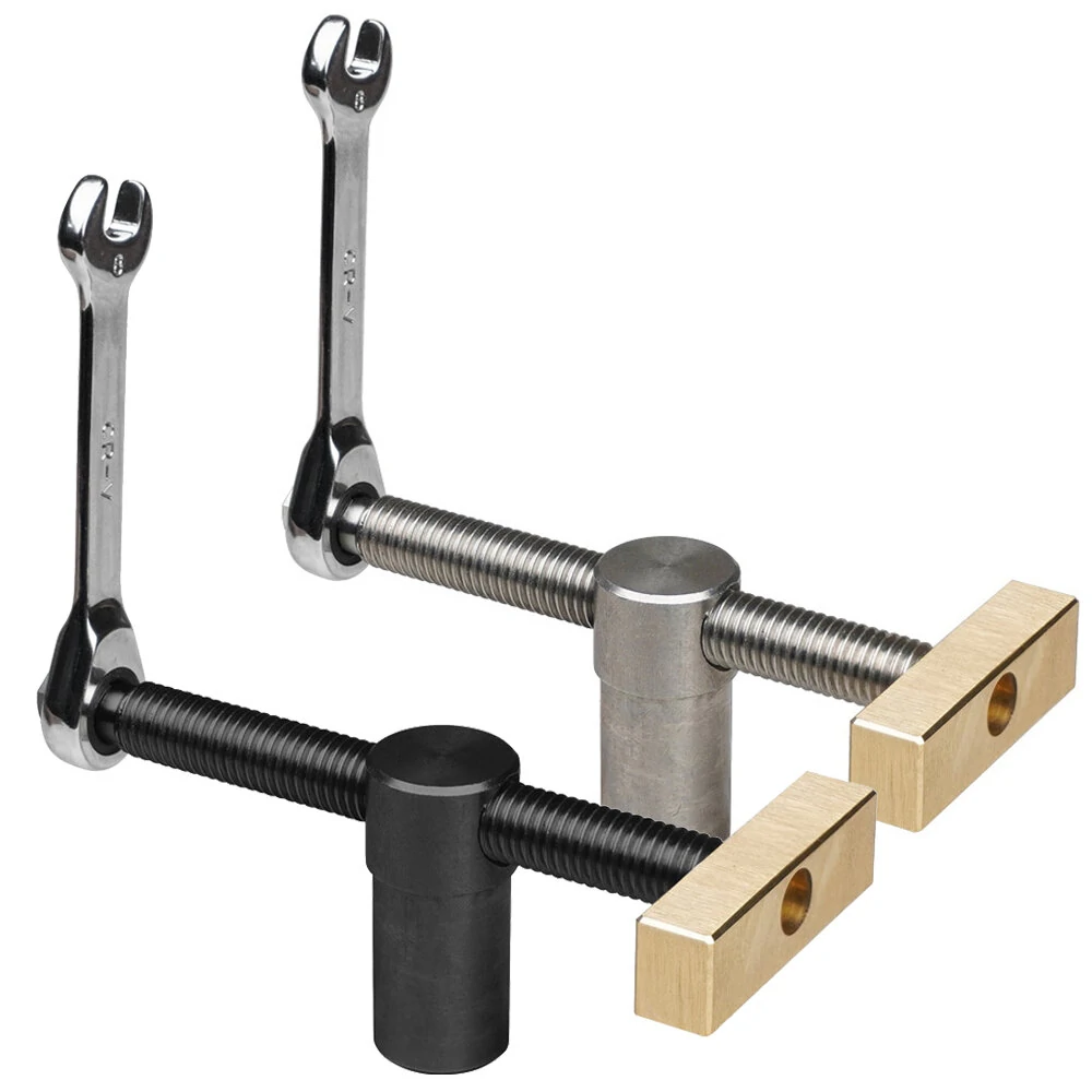 Ganwei 19MM/20MM Tiger Clamp & Lock Set | Brass & Stainless Steel Ratchet for CNC & Woodworking - Image 4