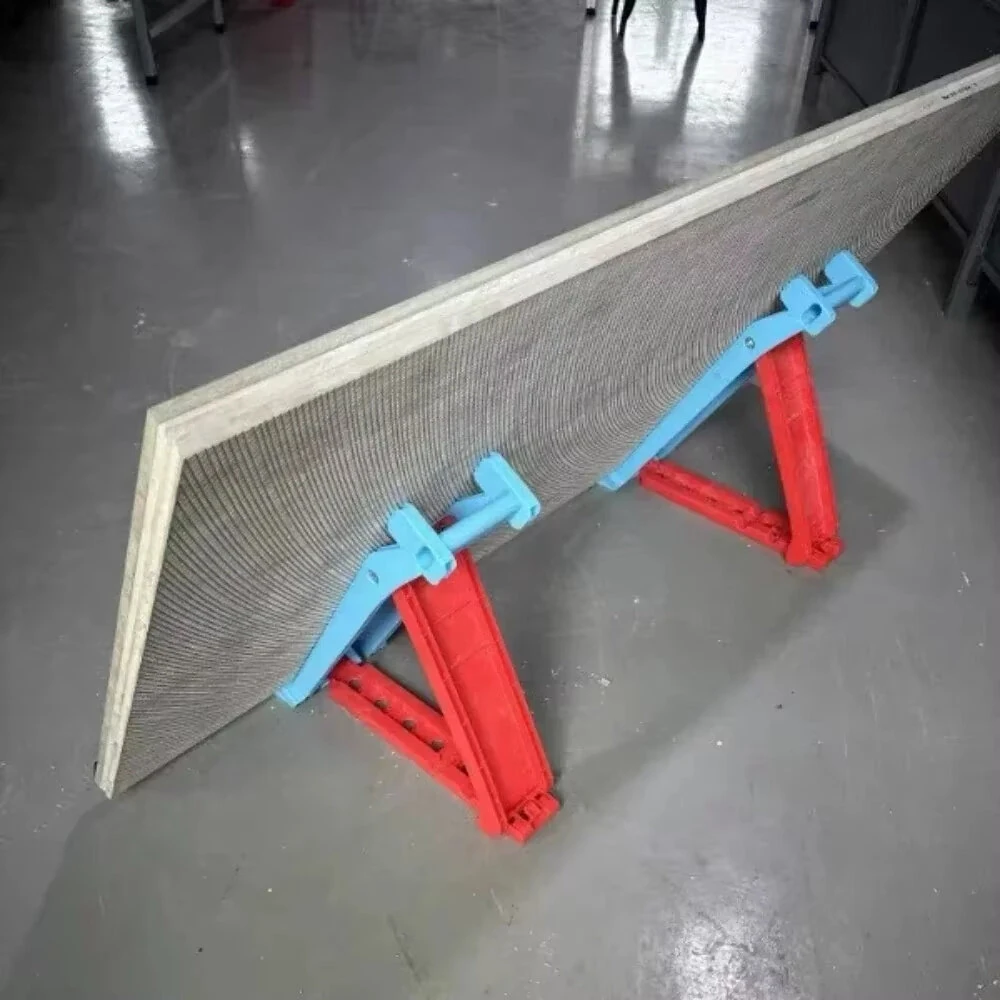 2pcs Adjustable Tile Chamfer Bracket - 50kg Load Bearing, Multi-Angle 40/50/60°, Foldable Design - Image 5