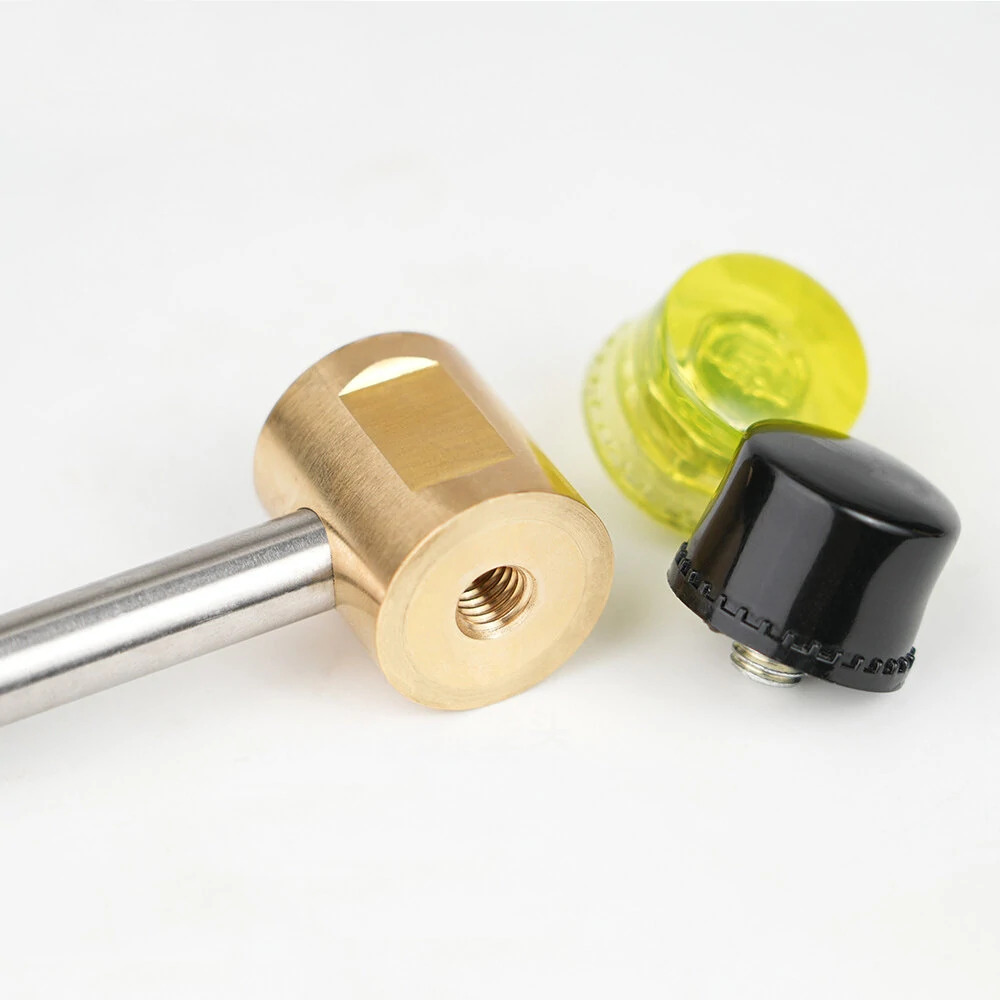 Woodworking Hammer - Brass Ergonomic & Compact Design - Durable DIY Tool - Image 3