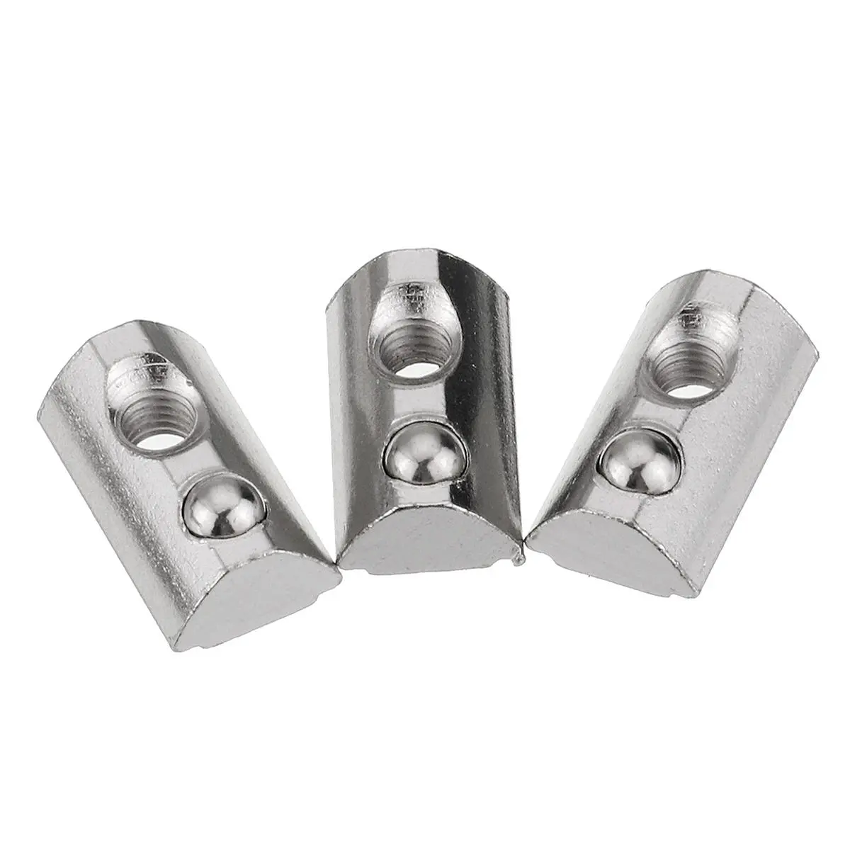 45 Series Spring Nut - 50pcs for 45 Aluminum Profile T-Slot | Round Roll Elastic Nut - Image 3