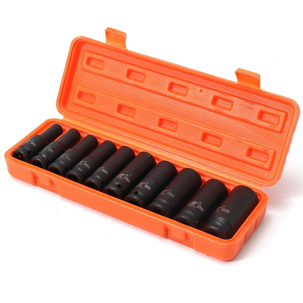 Ingersoll Rand 10Pcs 1/2 Drive Deep Impact Socket Set | Metric 10-24mm - Image 3