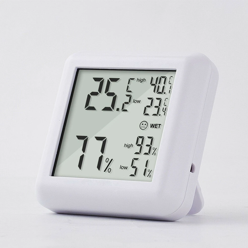 OW-E020 Digital Hygrometer - Indoor Temperature Humidity Monitor | Home Electronic Thermometer - Image 2