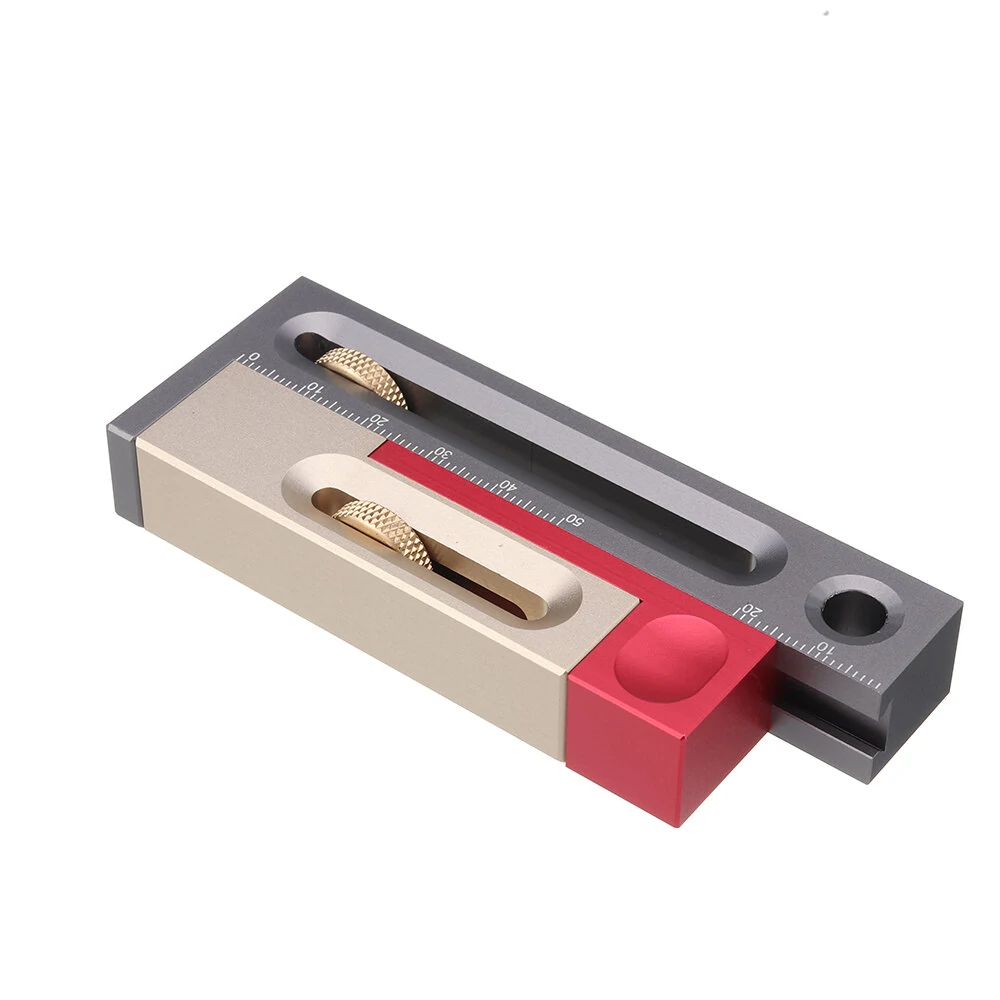 HONGDUI Kerfmaker Table Saw Slot Adjuster - Mortise and Tenon Tool for Woodworking - Image 4