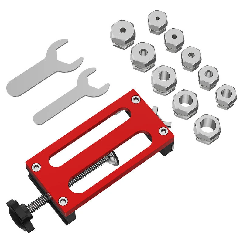 Universal Aluminum Profile Drilling Jig | Drill Sleeve & Punching Locator Tool - Image 2
