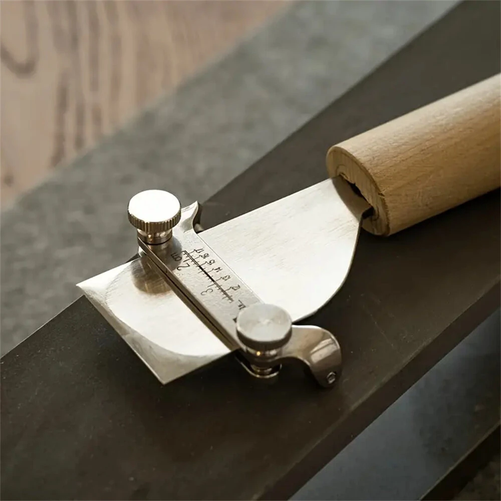Nattools Chisel Honing Guide - Fixed Angle Sharpening Jig & Tool Holder for Leather Knife Grinding - Image 3