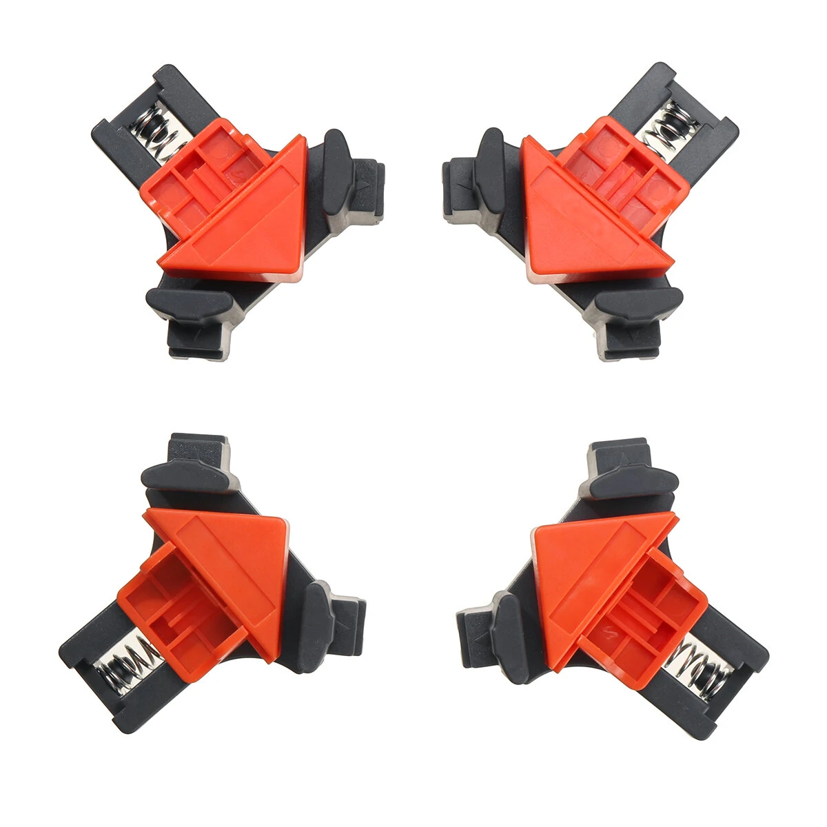 4pcs Adjustable 90 Degree Corner Clamp - Right Angle Woodworking Tool Kit - Image 2